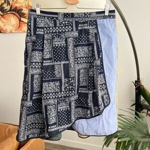 NWT Harvey Faircloth Asymmetric Patchwork Skirt